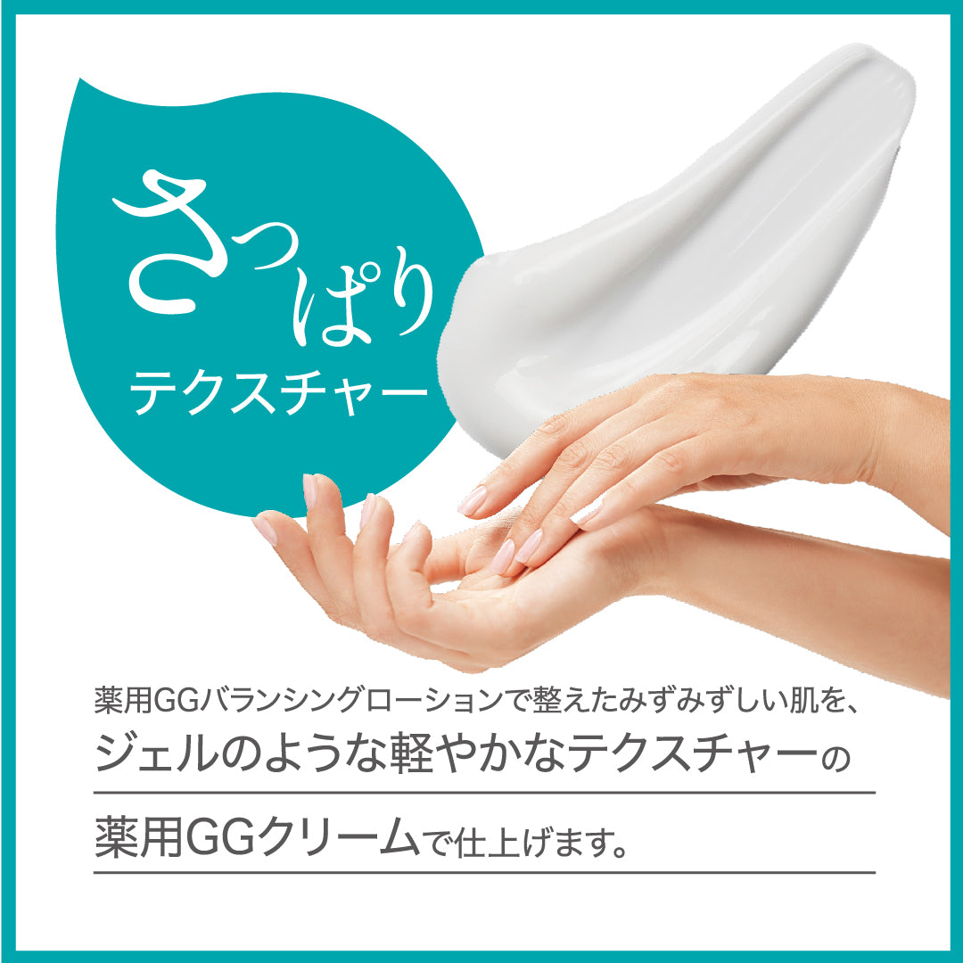 【20%OFF】GGシリーズ 薬用GGクリーム グリシルグリシン高配合 ジェル エイジング 毛穴 ニキピタ 送料無料